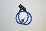Противоугонка с ключом 10*650mm PJ-159, код 40131
