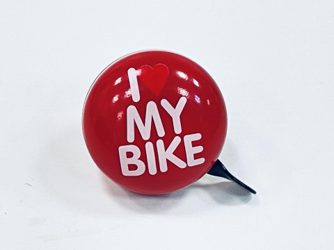 Звонок механический L-A-59 красный, код 41531