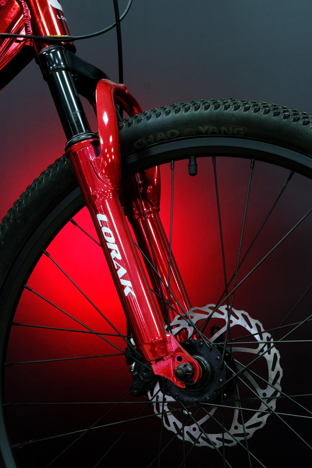 LORAK SHARK 24 GOLD Анод Красный