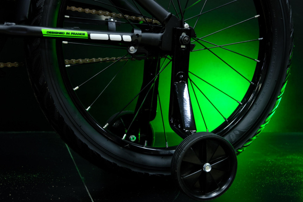 Lorak Junior 20 Boy Матовый Чёрный/Зелёный