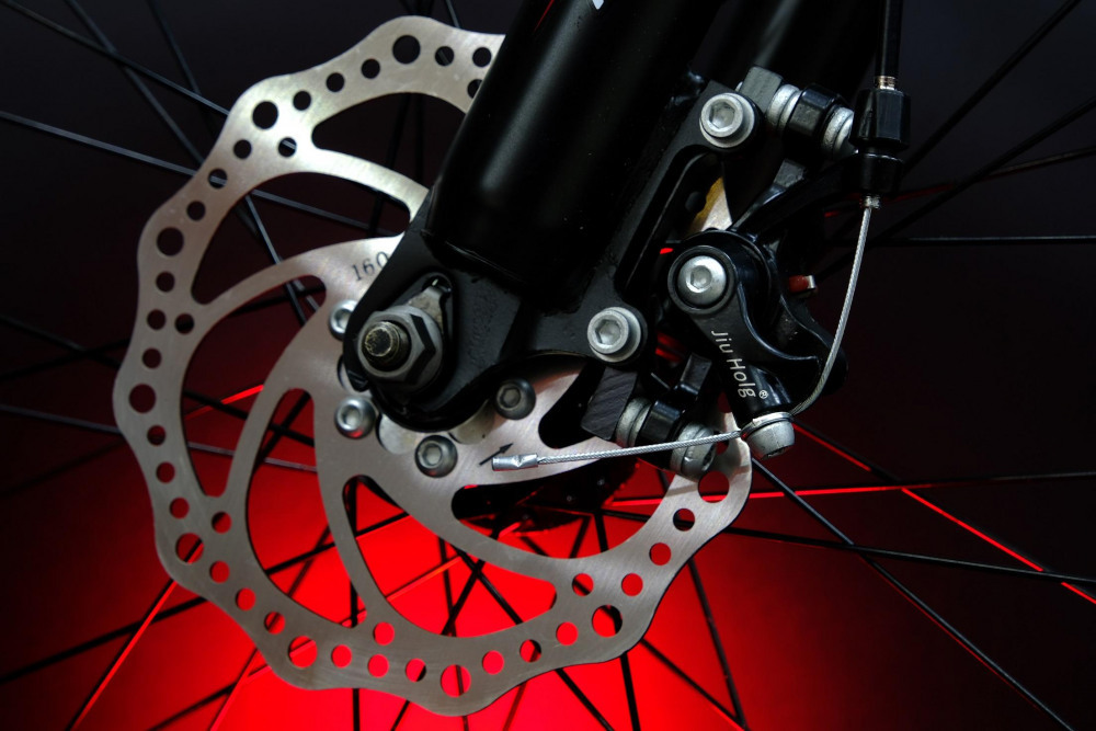 MAXSTAR 26" JUNIOR Матовый Чёрный/Красный