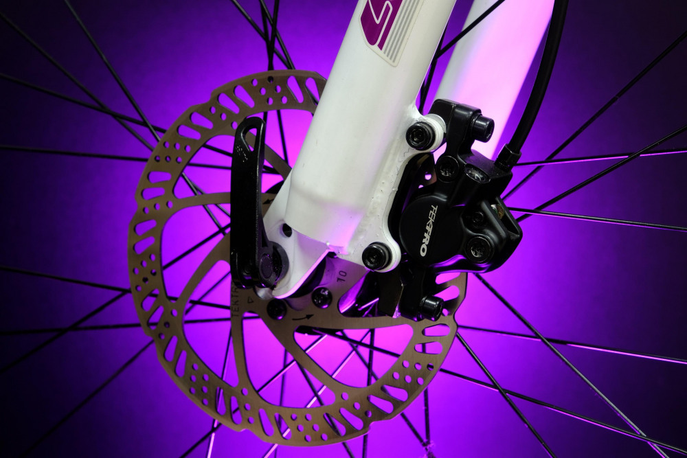 Lorak Glory 100 HD 27.5 Белый/Фиолетовый рама 19 (на рост 171-182)