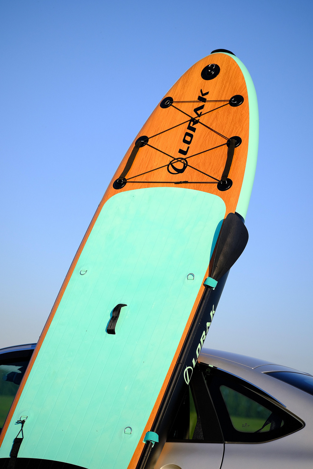 Сапборд Lorak 911 (335*84*15) зелёное дерево, код 77911