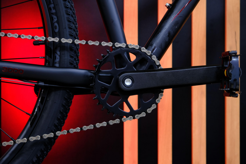 LORAK MT 29 - 3000 Матовый Чёрный/Красный рама 19 (на рост 172-183)