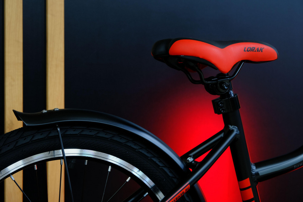 Lorak Junior 20 Boy Матовый Чёрный/Красный